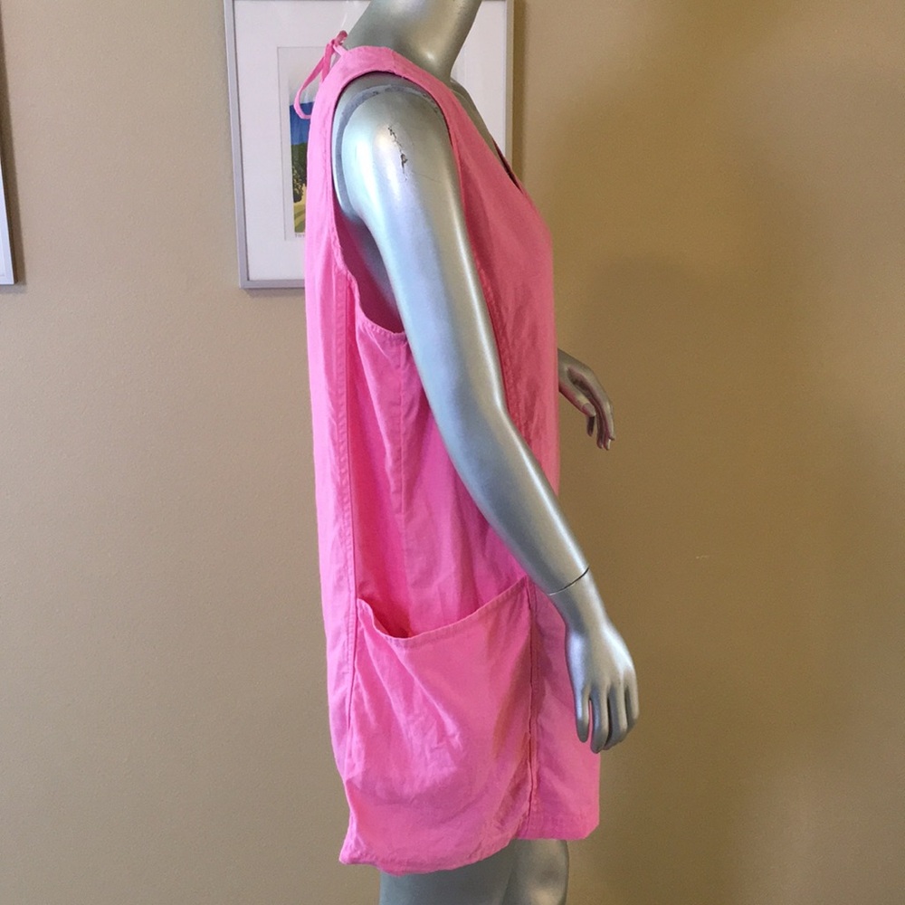 ATHLETA | Retreat Linen Romper In Raphanus Pink 🩷 - Picture 14 of 16